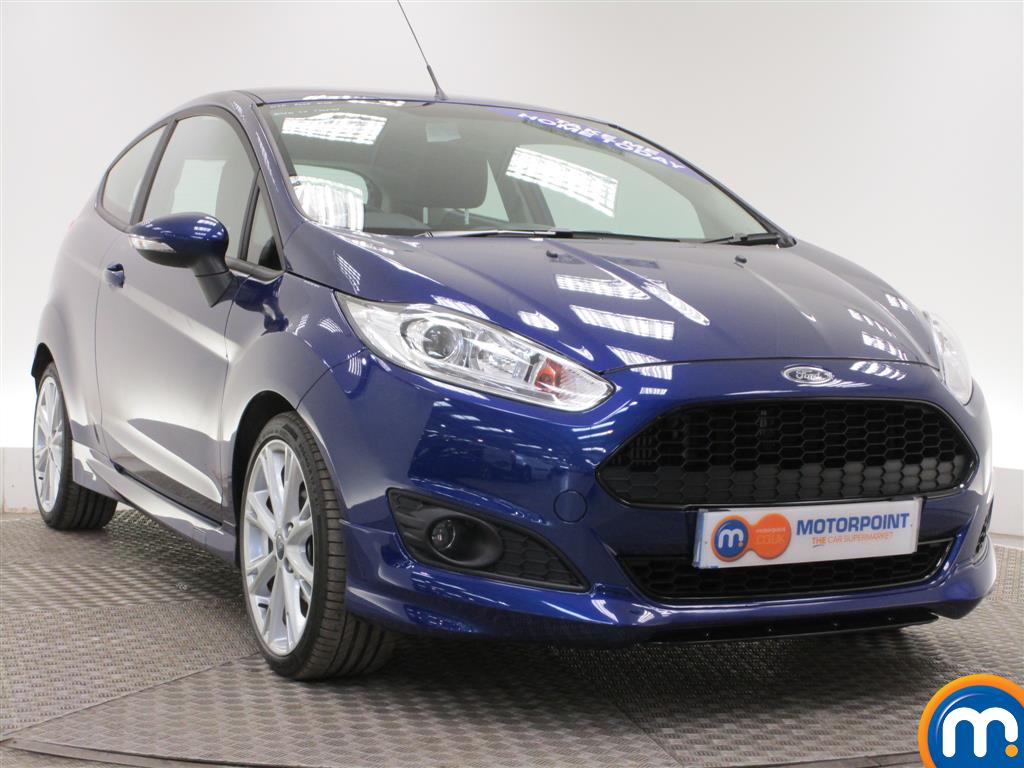 Nearly new ford fiestas